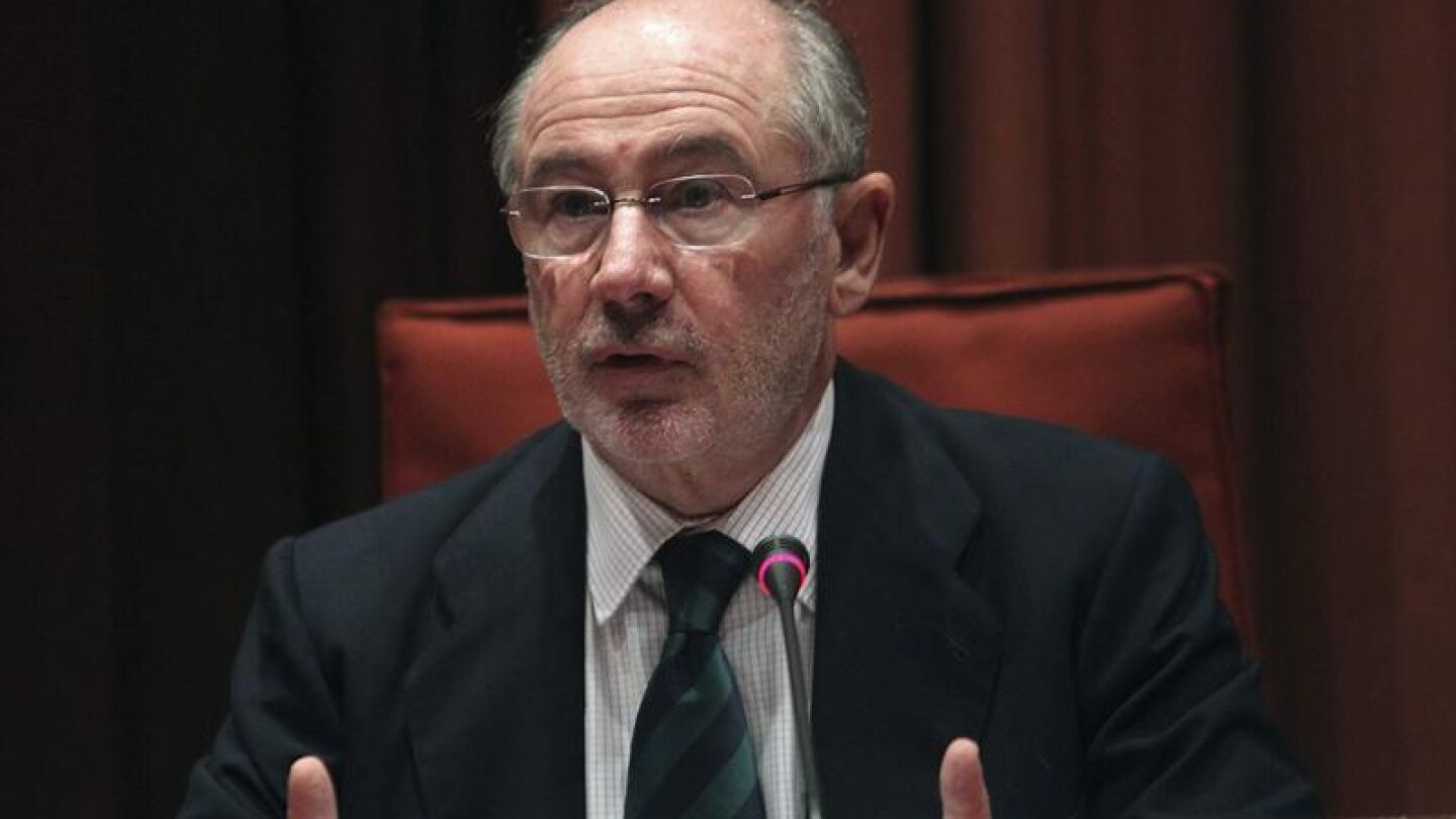 Rato comparece en el parlamento catal&aacute;n ante la comisi&oacute;n de la banca