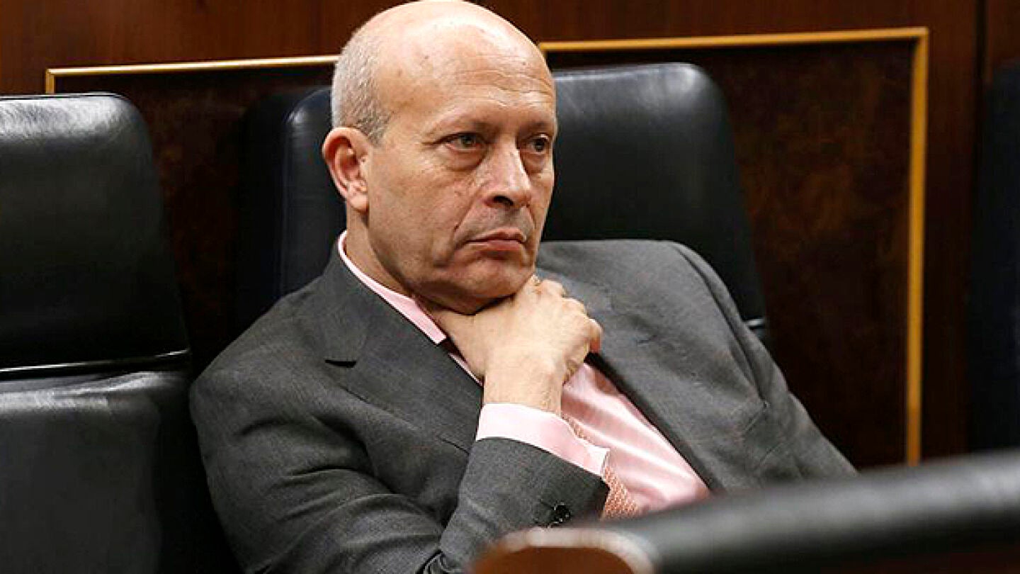 Wert en su esca&ntilde;o del Congreso de los Diputados