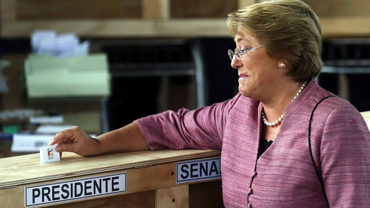 La candidata presidencial de la Nueva Mayoría, Michelle Bachelet La candidata presidencial de la Nueva Mayoría, Michelle Bachelet