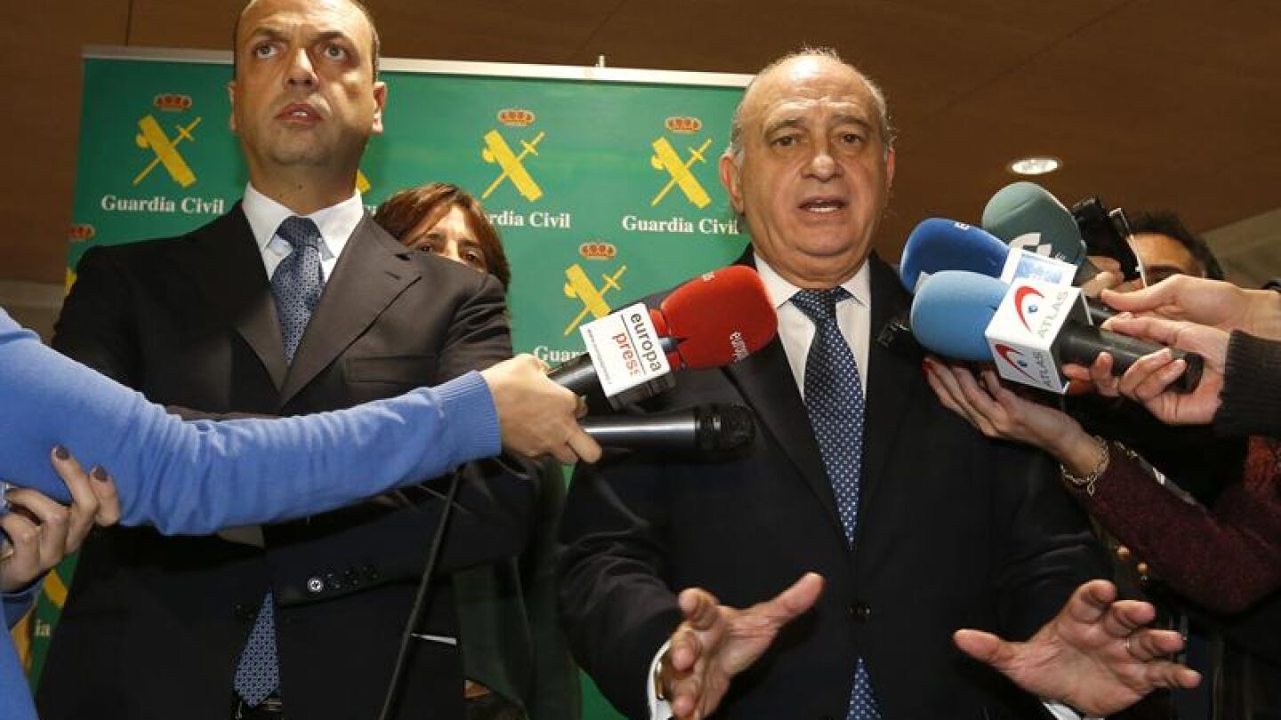 El ministro del Interior, Jorge Fern&aacute;ndez D&iacute;az 