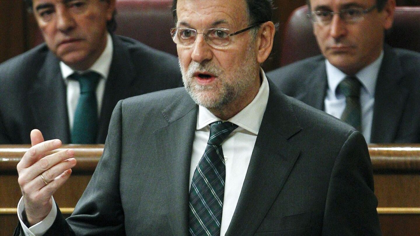 El presidente del Gobierno, Mariano Rajoy