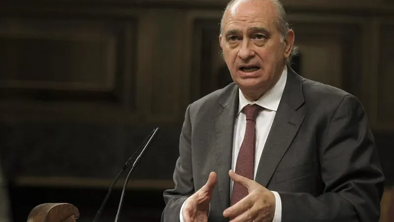 El ministro del Interior, Jorge Fernández Díaz