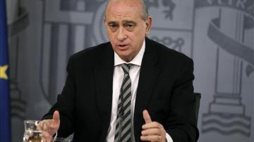 El ministro del Interior, Jorge Fernández Díaz,