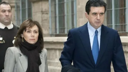 El expresidente del Gobierno balear Jaume Matas y su esposa, Maite Areal El expresidente del Gobierno balear Jaume Matas y su esposa, Maite Areal
