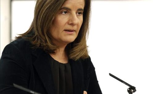 La ministra de Empleo, F&aacute;tima B&aacute;&ntilde;ez
