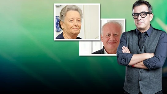 Juan Echanove y María Galiana en En el aire Juan Echanove y María Galiana en En el aire