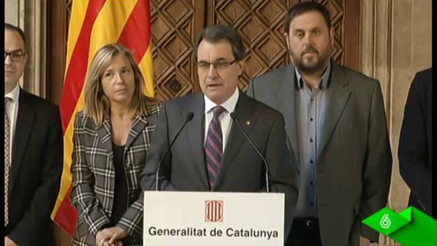 El presidente de la Generalitat, Artur Mas