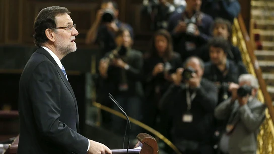 Rajoy: "Lo que sea España es una decisión que compete a todos los españoles" Rajoy: "Lo que sea España es una decisión que compete a todos los españoles"