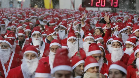 La carrera popular navideña llega a Madrid con 6.000 corredores La carrera popular navideña llega a Madrid con 6.000 corredores
