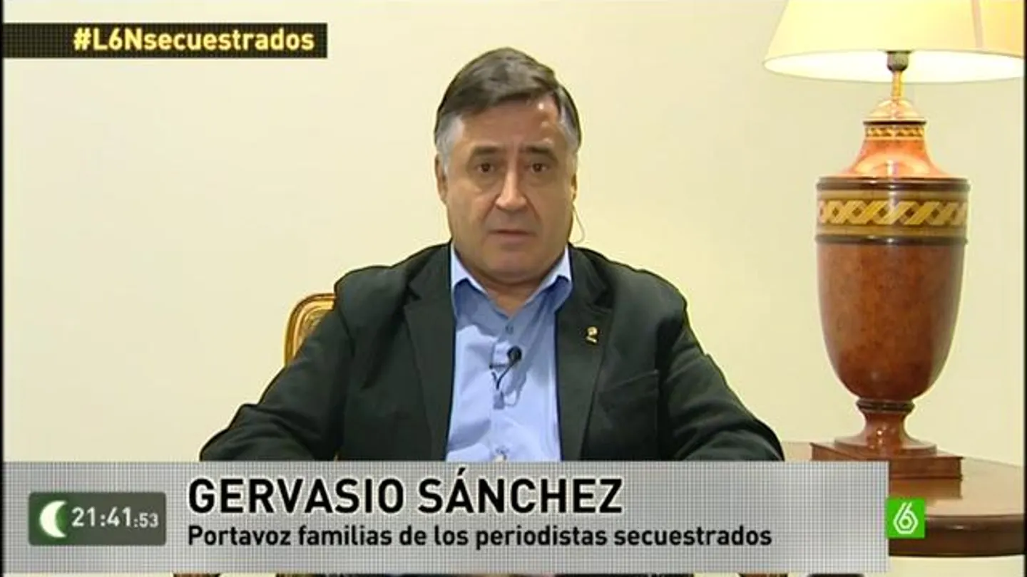 Gervasio Sánchez: "No sabemos qué quieren los secuestradores" Gervasio Sánchez: "No sabemos qué quieren los secuestradores"