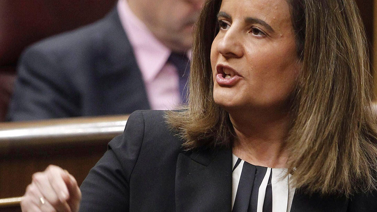 La ministra de Empleo, F&aacute;mita B&aacute;&ntilde;ez.