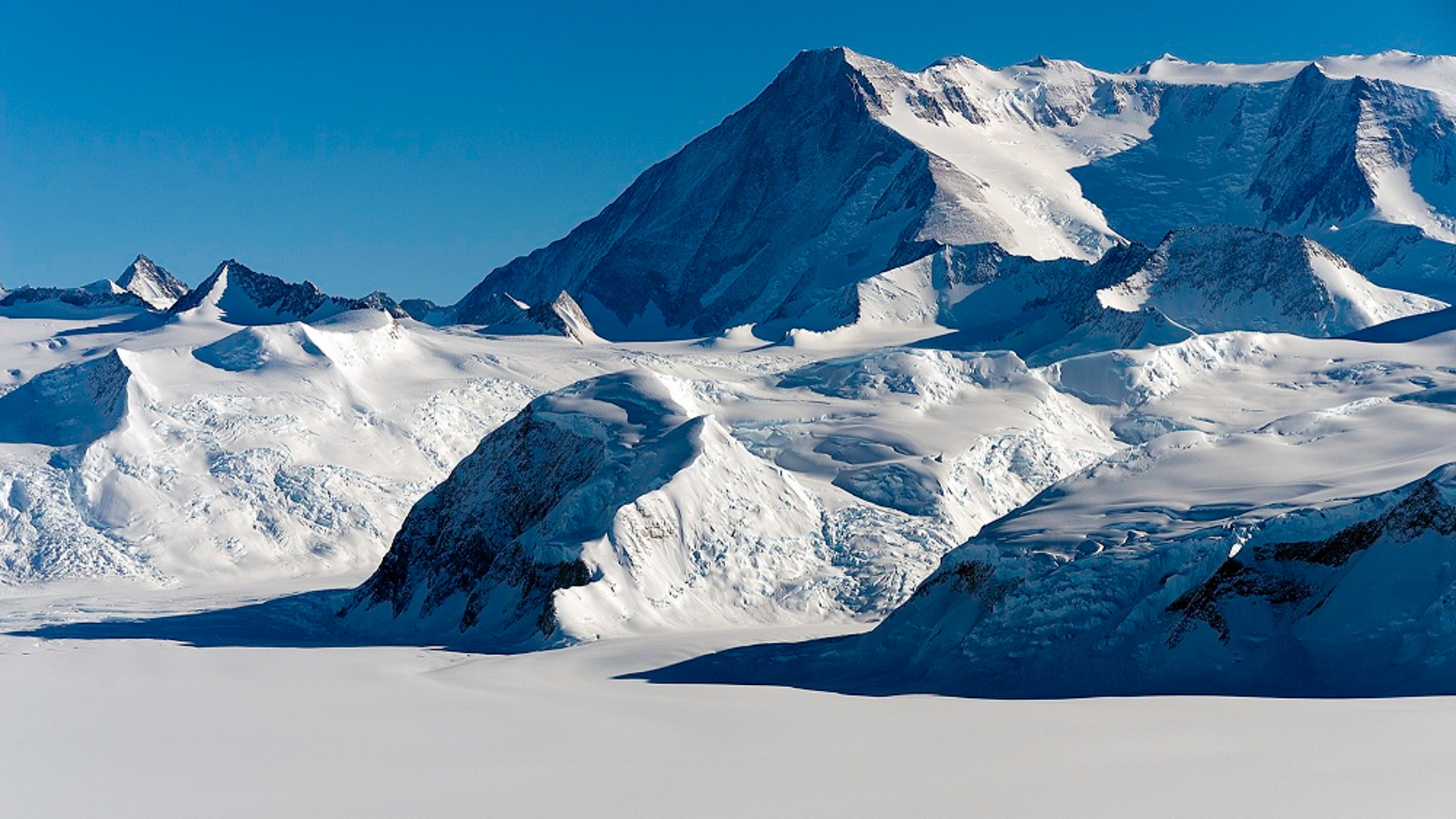 Montañas de la Antártida