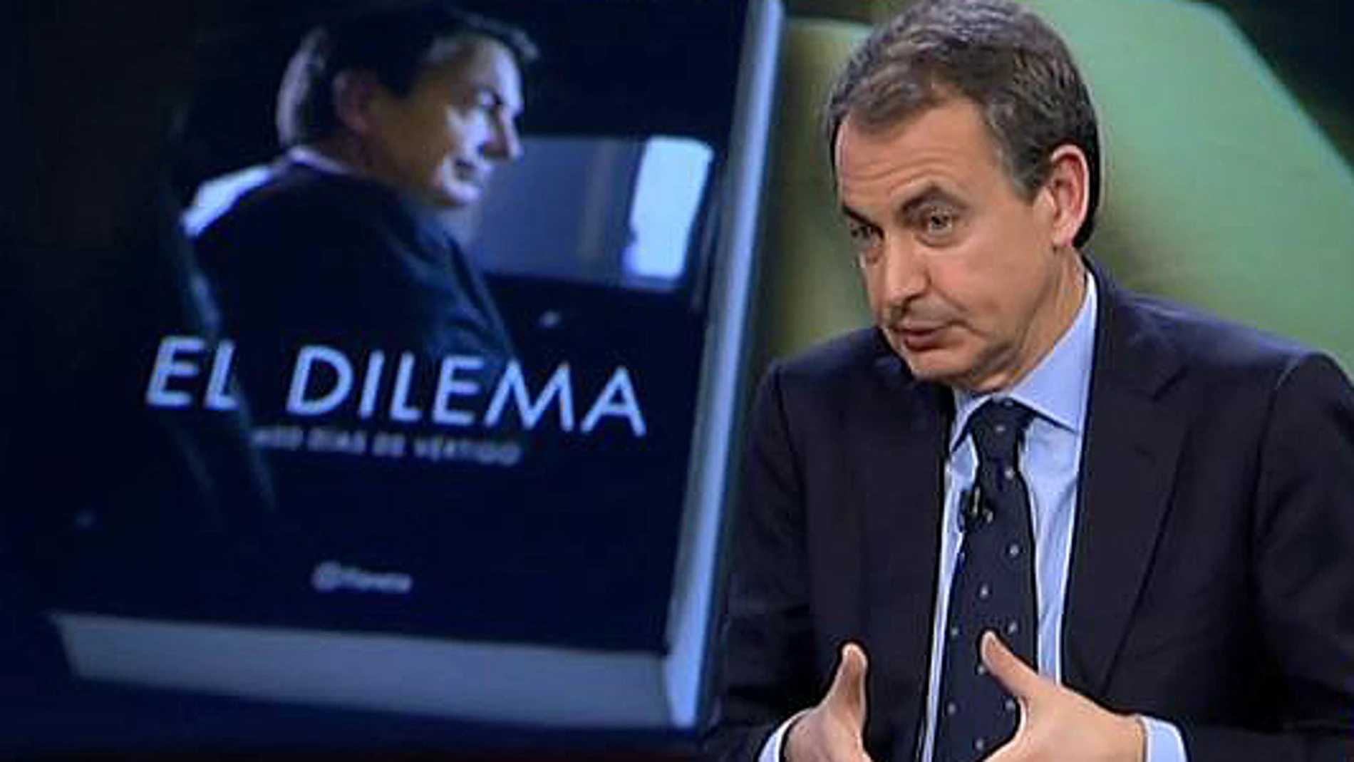 3 El expresidente Zapatero, en El Intermedio