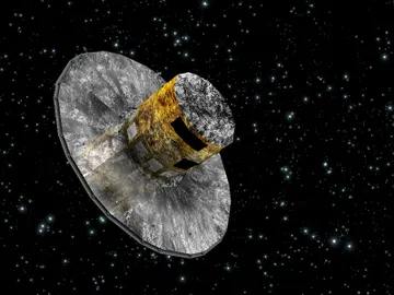 Recreación del satélite Gaia Recreación del satélite Gaia