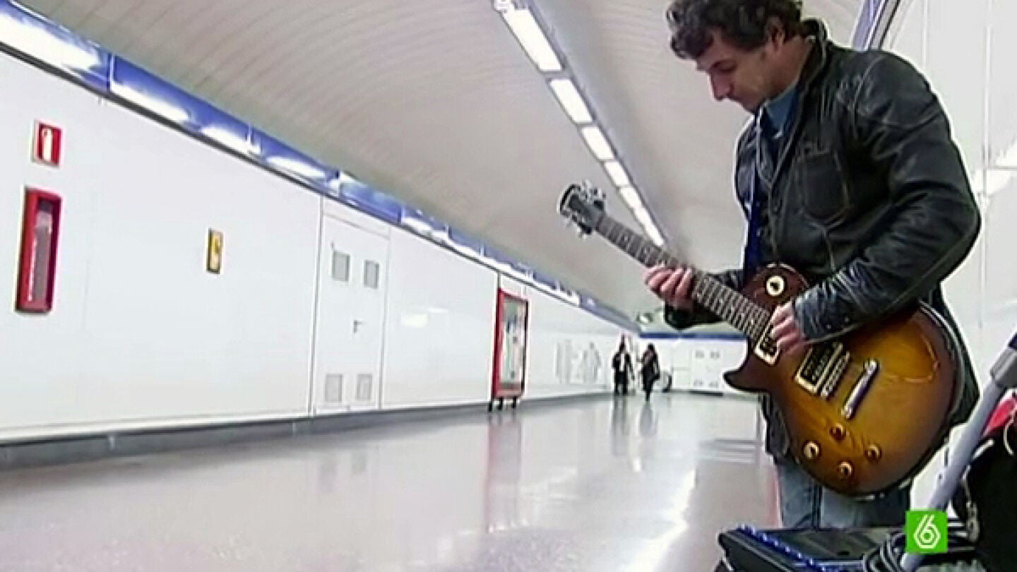 m&uacute;sicos callejeros