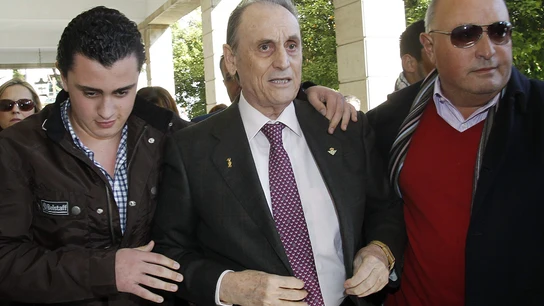 Manuel Ruiz de Lopera, a su llegada a los juzgados Manuel Ruiz de Lopera, a su llegada a los juzgados