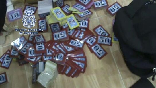 Imagen de la detenci&oacute;n y desmantelamientol del casino ilegal