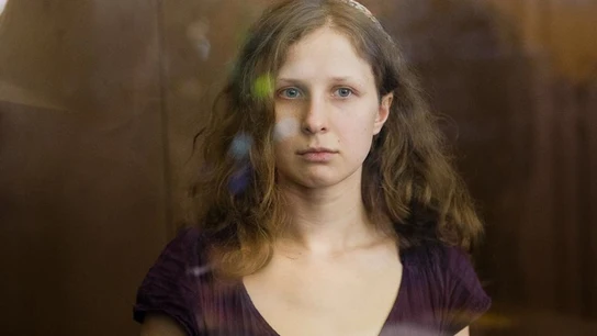 La integrante de la banda punk rusa Pussy Riot Maria Aliojina La integrante de la banda punk rusa Pussy Riot Maria Aliojina