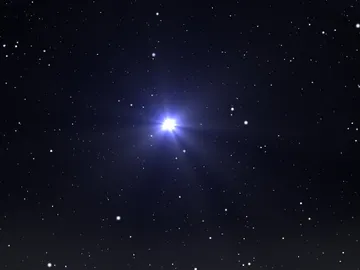 Simulación con el software Stellarium del aspecto del cielo aquel 31 de marzo del año 5 aC. Simulación con el software Stellarium del aspecto del cielo aquel 31 de marzo del año 5 aC.