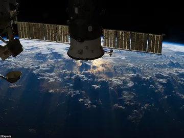 Parte de la Estación Espacial Internacional Parte de la Estación Espacial Internacional