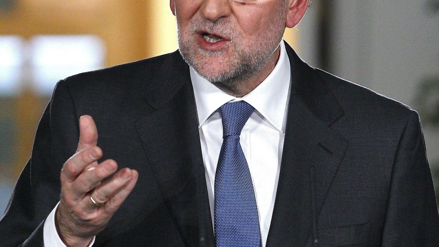 El presidente del Gobierno, Mariano Rajoy