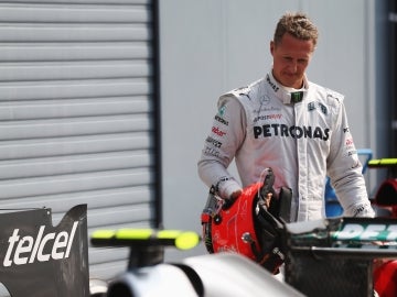 El expiloto de Fórmula 1, Michael Schumacher El expiloto de Fórmula 1, Michael Schumacher