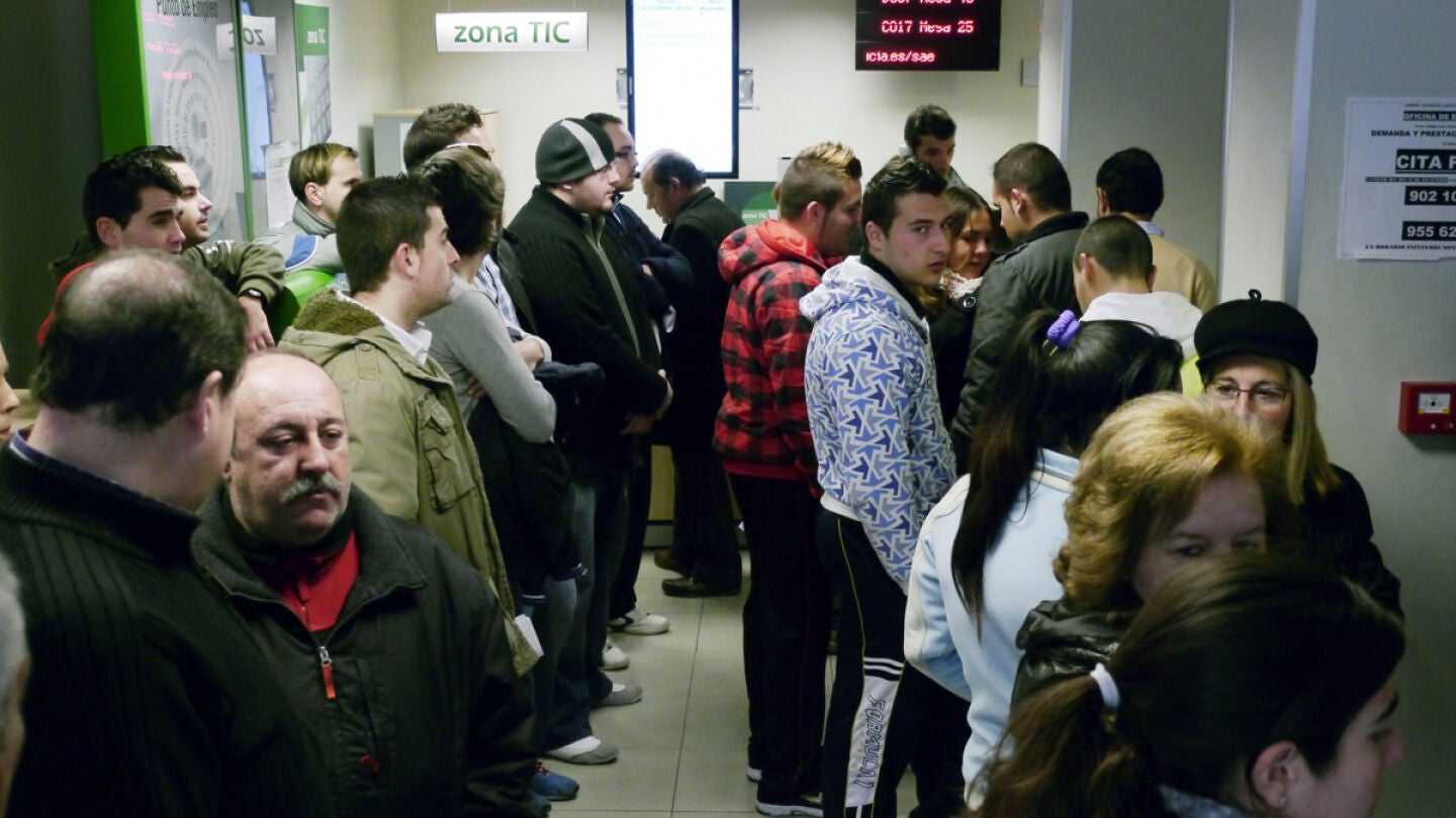 Colas en la Seguridad Social