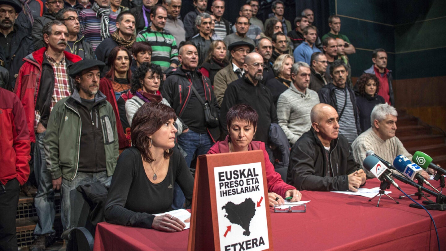 Acto de expresos de ETA en Durango