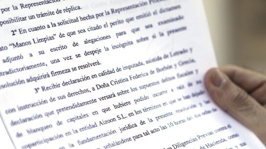 La defensa de la infanta recurrir&aacute; ante la Audiencia de Palma su imputaci&oacute;n