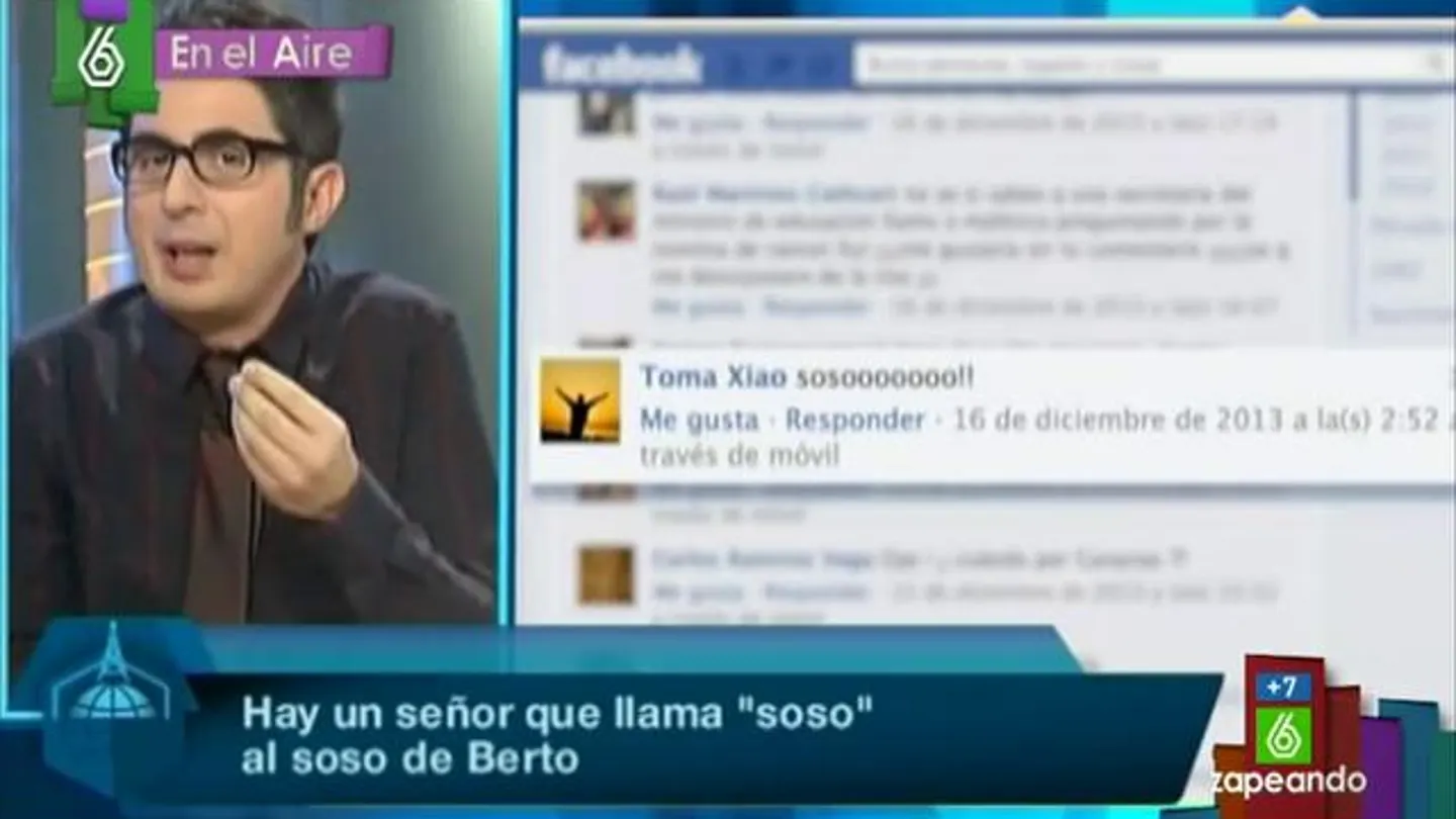 A Berto Romero le llaman "soso" A Berto Romero le llaman "soso"