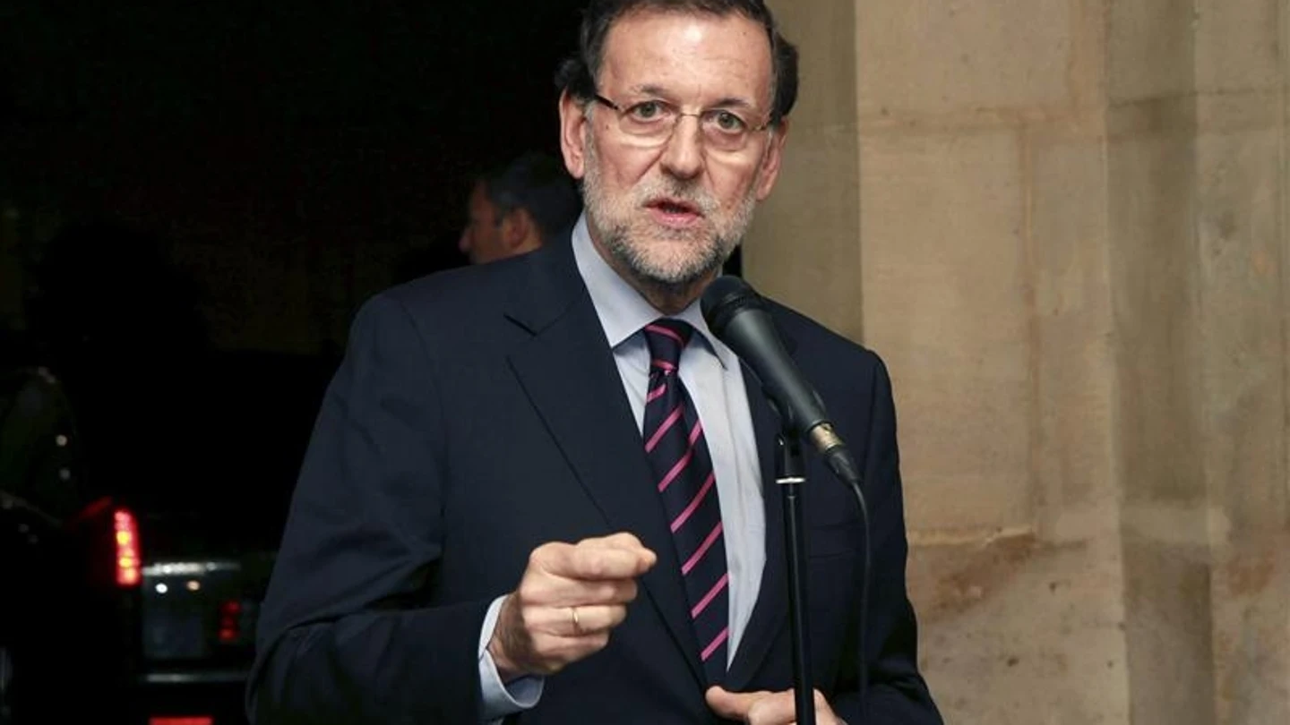 El presidente del Gobierno, Mariano Rajoy, en una comparecencia ante medios de comunicación. El presidente del Gobierno, Mariano Rajoy, en una comparecencia ante medios de comunicación.