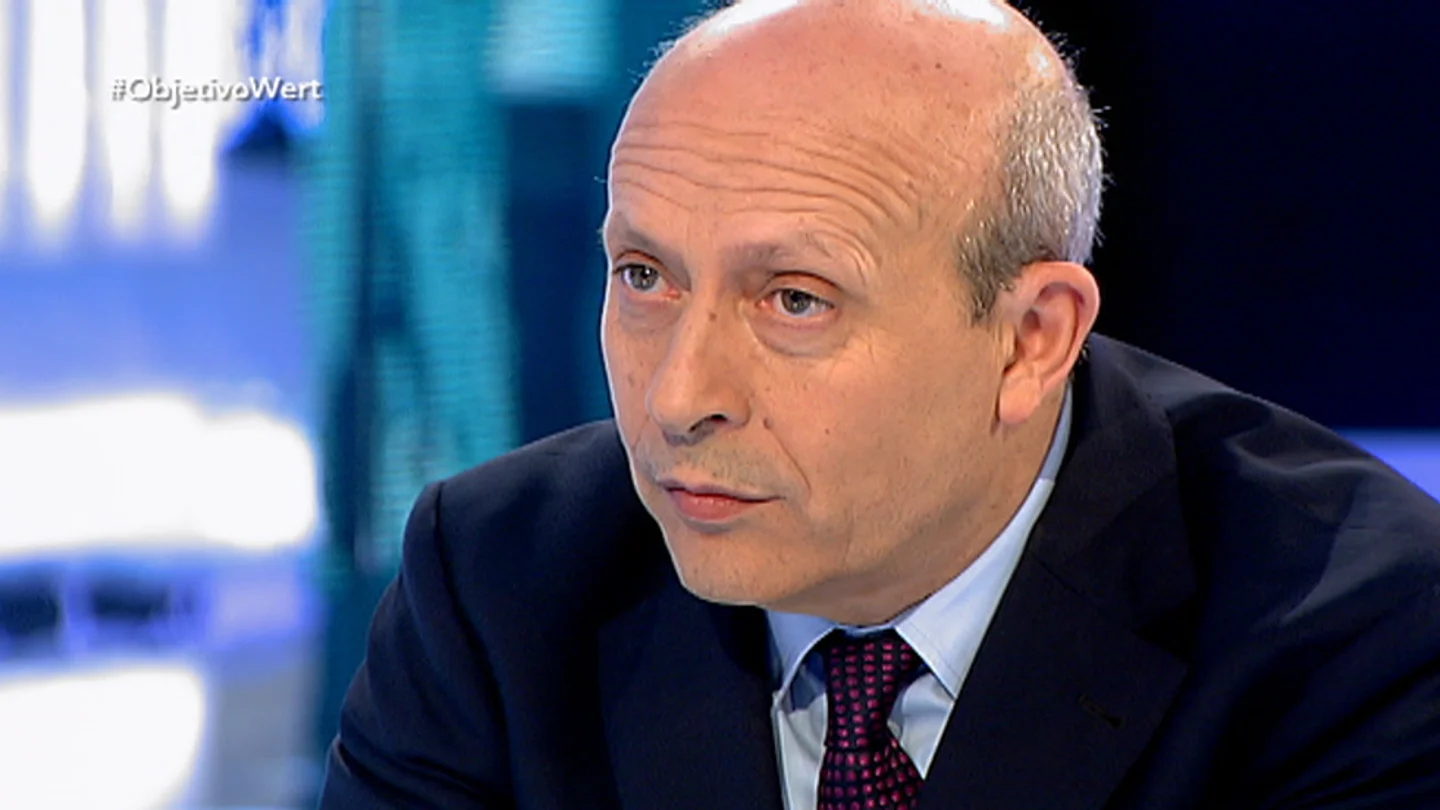El ministro de Educación José Ignacio Wert en ‘El Objetivo’ El ministro de Educación José Ignacio Wert en ‘El Objetivo’
