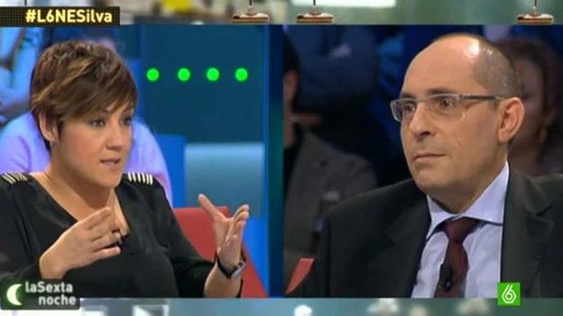 Cristina Pardo y Elpidio Silva Cristina Pardo y Elpidio Silva