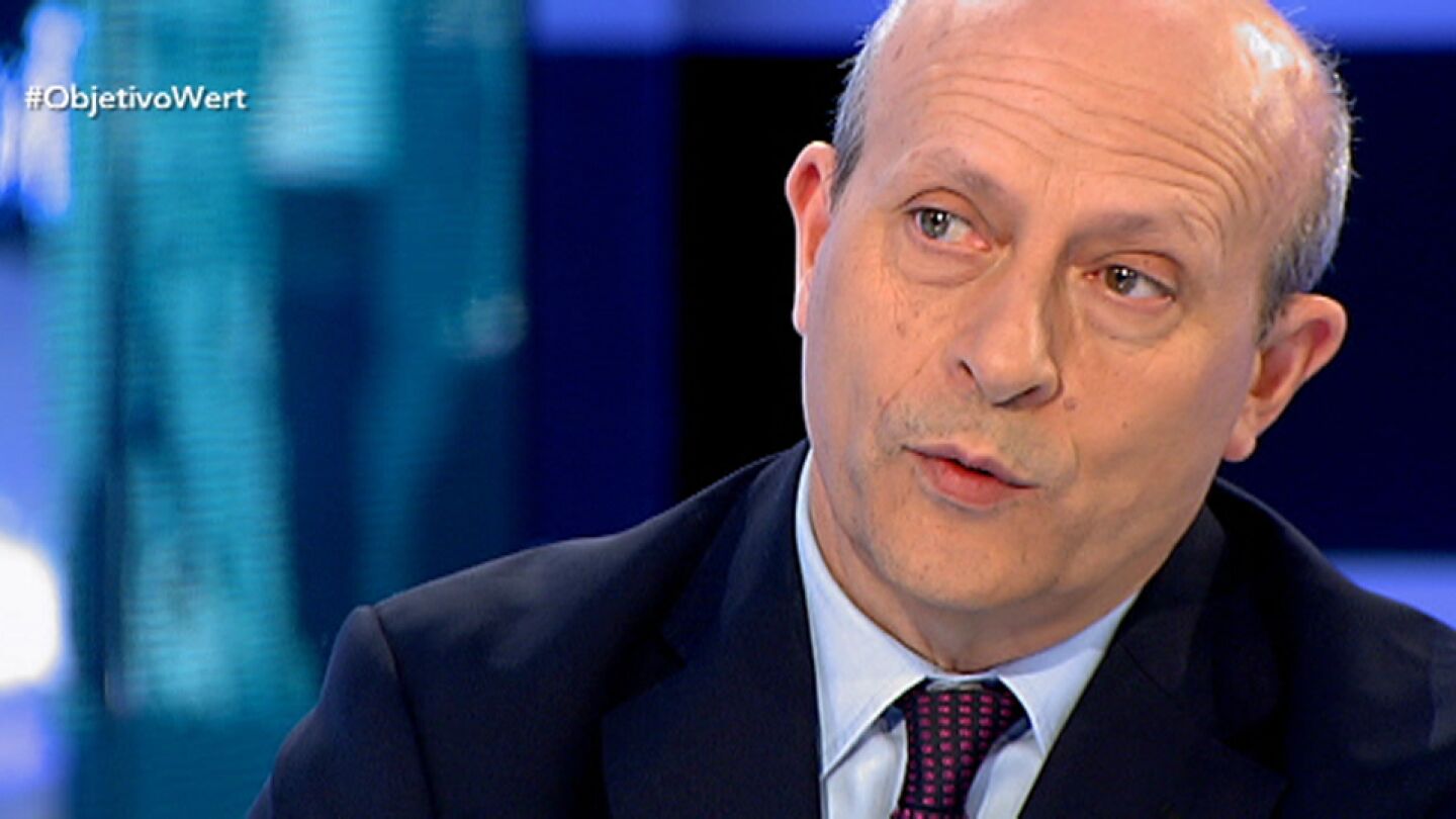 El ministro de Educaci&oacute;n Jos&eacute; Ignacio Wert en &lsquo;El Objetivo&rsquo;