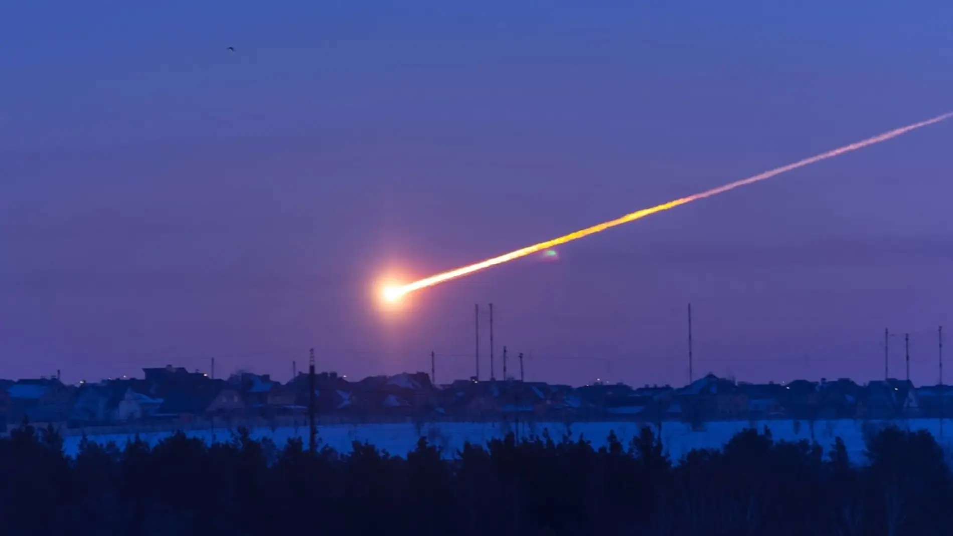 El meteorito de Cheliábinsk fue el más grande registrado en más de 100 años.