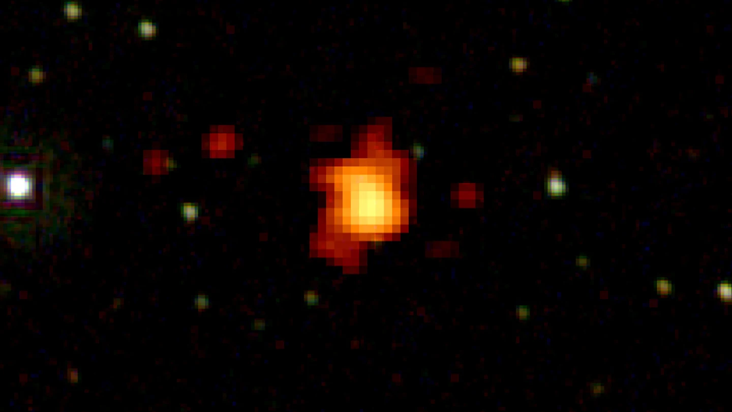 El GRB 080916C, un brote de rayos gamma, aún tiene el récord de ser la explosión más violenta observada en el universo. El GRB 080916C, un brote de rayos gamma, aún tiene el récord de ser la explosión más violenta observada en el universo.