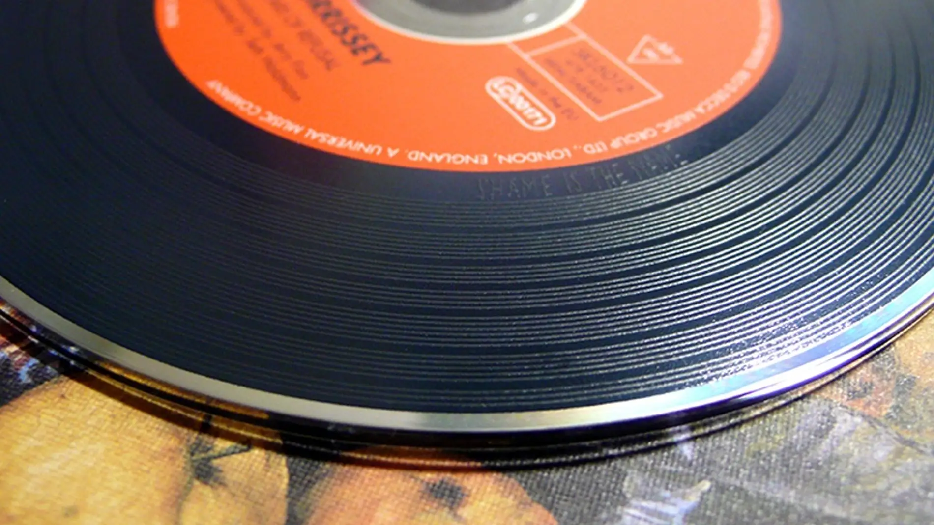 Un disco de vinilo