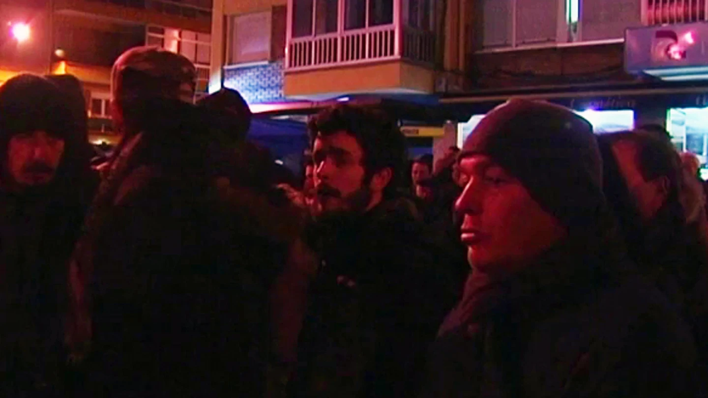 Primera noche de tranquilidad en Gamonal Primera noche de tranquilidad en Gamonal
