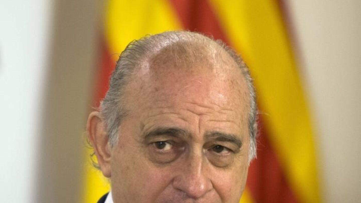 El ministro de Interior, Jorge Fern&aacute;ndez D&iacute;az.