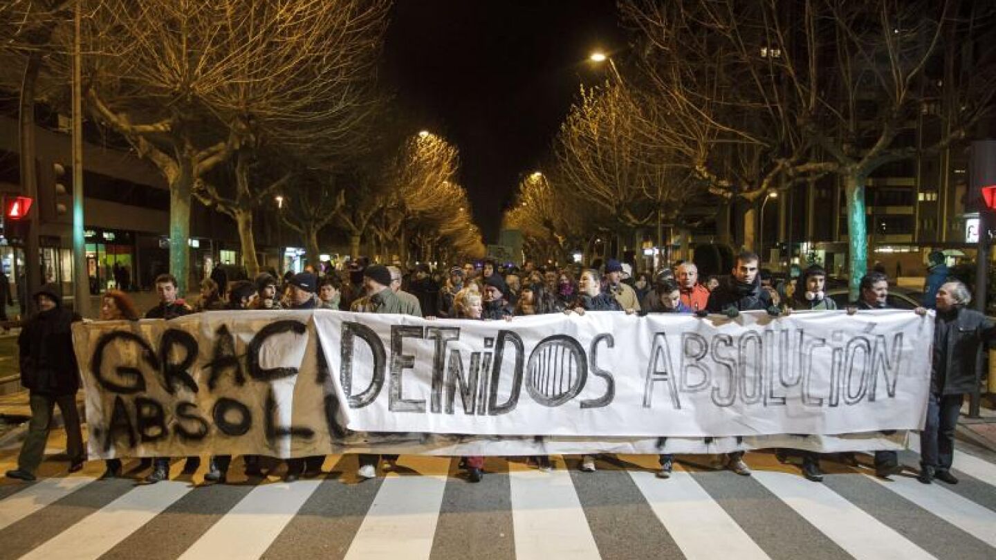Los vecinos de Gamonal piden la absoluci&oacute;n de los detenidos