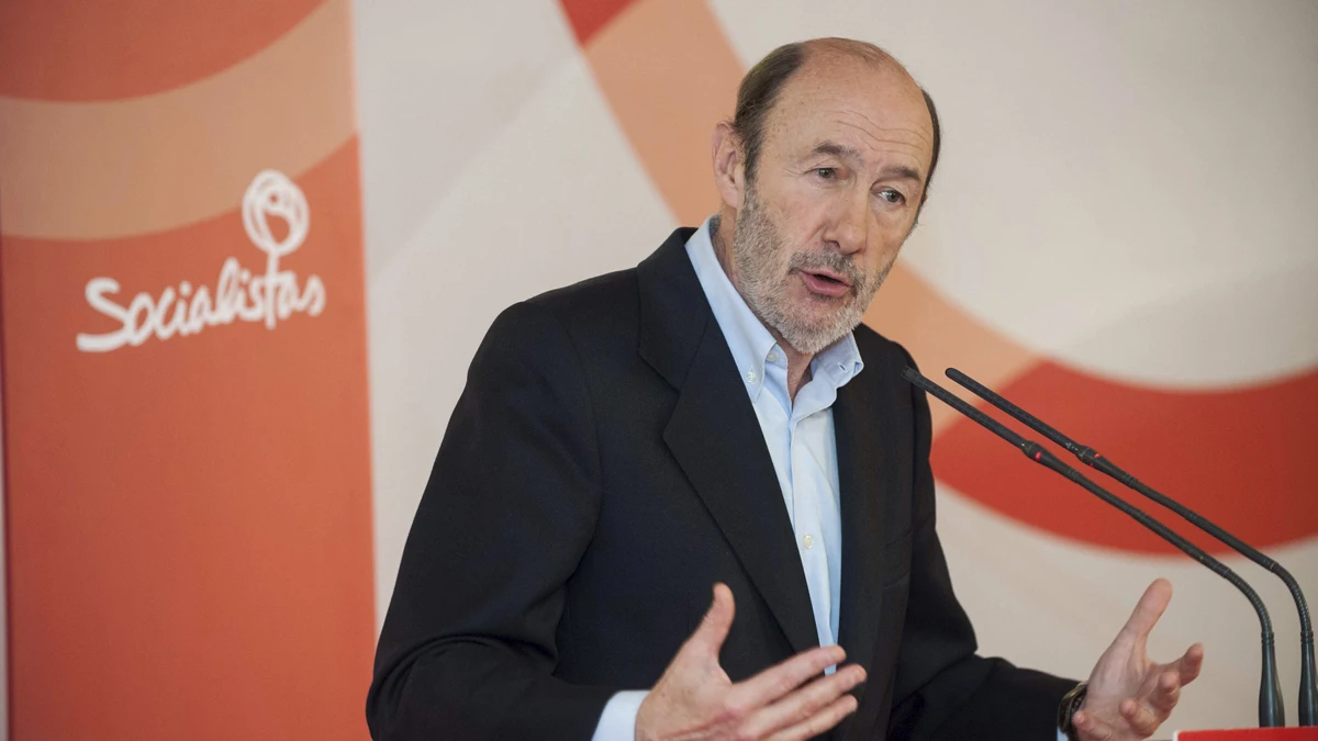 Rubalcaba, en un acto en Murcia Rubalcaba, en un acto en Murcia