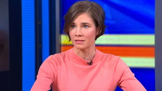 Amanda Knox en una entrevista en la ABC Amanda Knox en una entrevista en la ABC