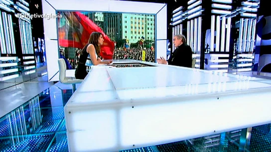 Cardenal Sistach en 'El Objetivo' Cardenal Sistach en 'El Objetivo'