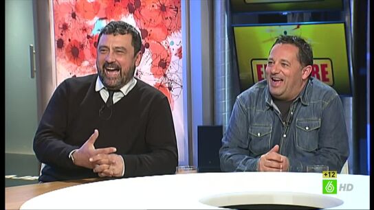 Pep&oacute;n Nieto y Paco Tous