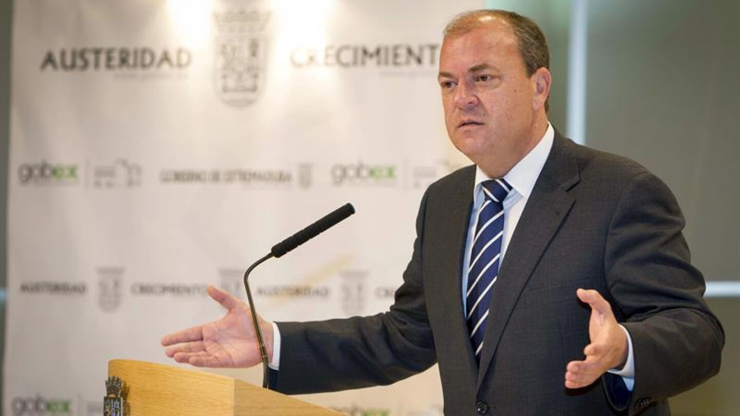 Jos&eacute; Antonio Monago, presidente de Extremadura
