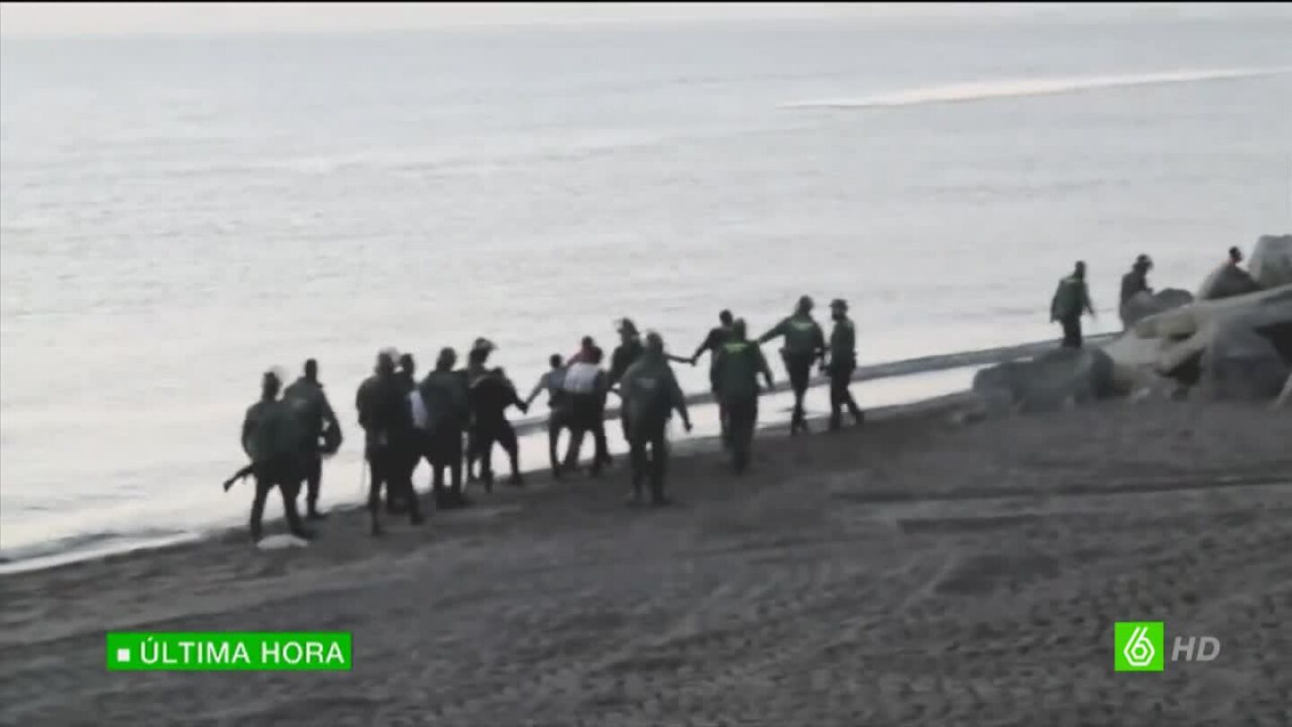 Algunos inmigrantes s&iacute; pisaron territorio espa&ntilde;ol