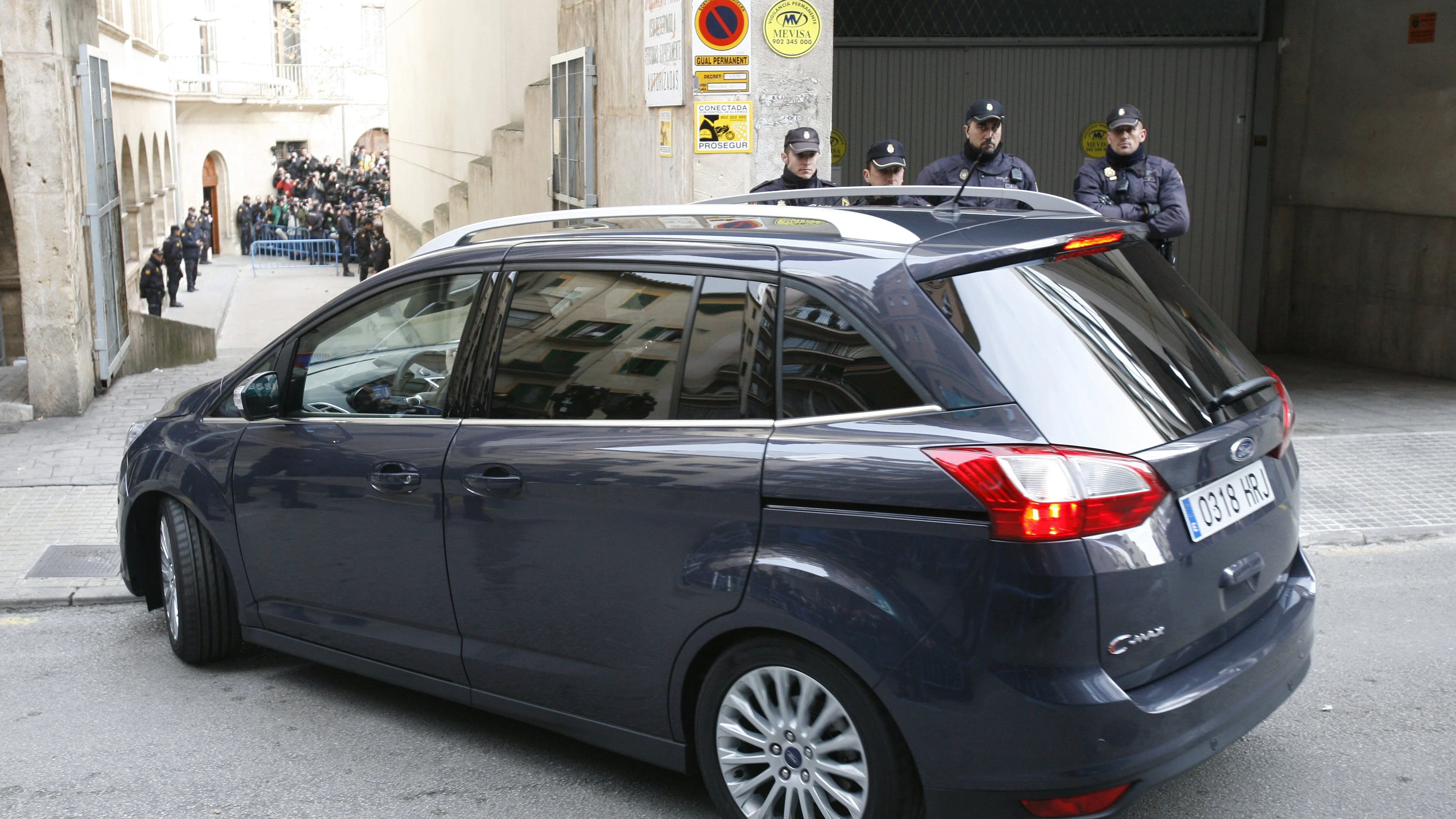 coche, infanta Cristina, imputación infanta Crisitna