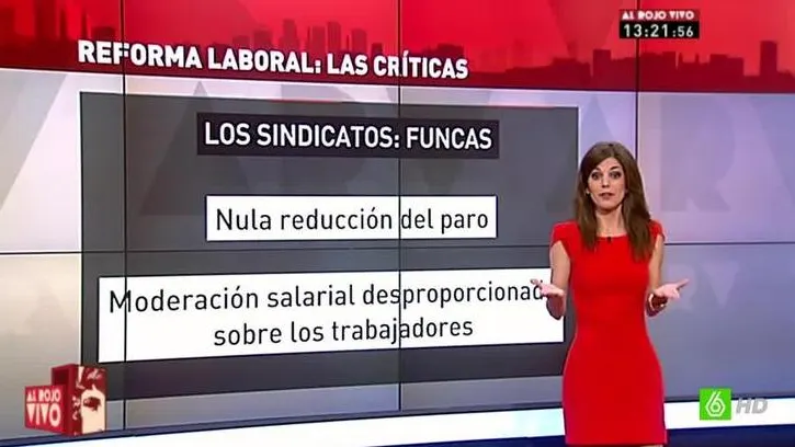 Lorena Baeza explica la reforma laboral