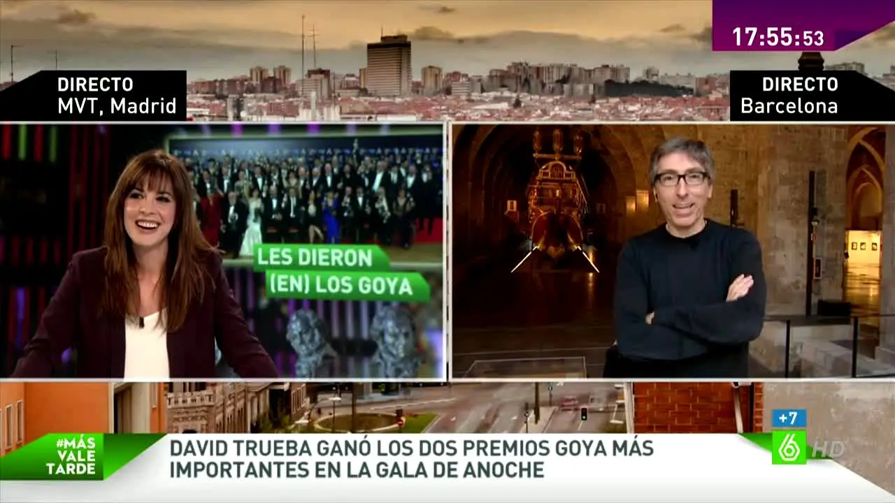 Mamen Mendizábal y David Trueba