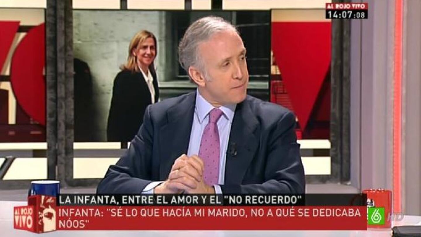 Eduardo Inda habla sobre la infanta